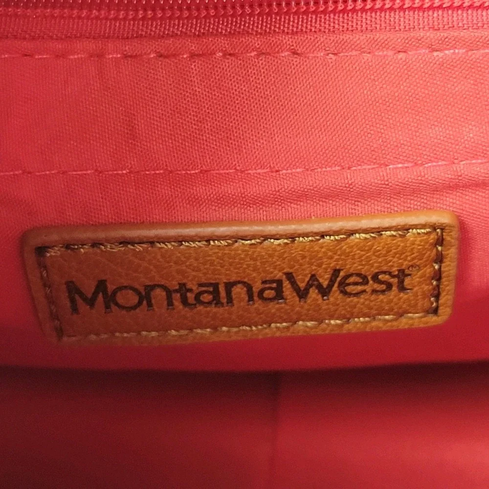 Montana West Red Bandana‎ Paisley Crossbody Tote Guitar Strap NWOT